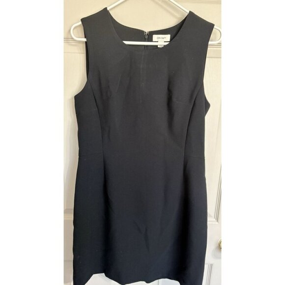 On 34th Dresses & Skirts - On 34th Size 10 Black Fully Lined Sheath Dress